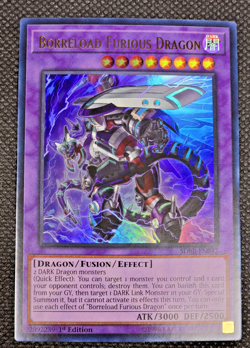 Borreload Furious Dragon X1 Ultra Rare 1st Edition SDRR-EN042 Yugioh NM -- L47 - Image 2