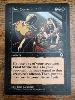 MTG Final Strike ⭐NM+⭐ Portal ⭐10 REAL HQ PICS⭐ English 1997 Magic - Image 1