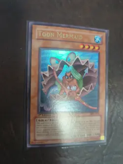 Yu-Gi-Oh! Toon Mermaid Magic Ruler MRL-072 1st Edition Ultra Rare - Image 2