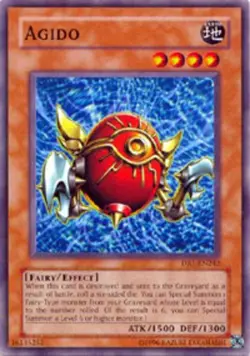 Agido - DR1-EN242 - Common - Unlimited Edition - Moderately Played - Image 1