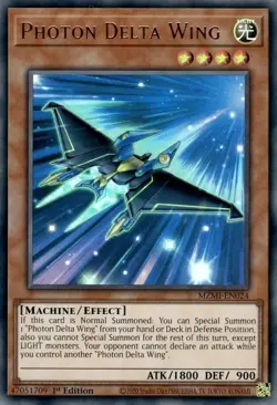 Yugioh Photon Delta Wing MZMI-EN024 NM Yugioh - Image 1