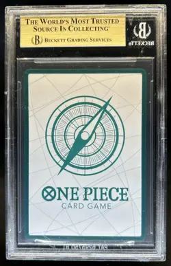 2025 One Piece Best Premium Booster V2 JPN Jinbe Don!! Super Alt Art NNO BGS 9.5 - Image 2