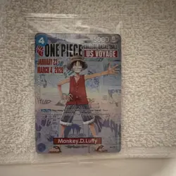 One Piece CCG US Voyage Monkey.D.Luffy Character Card 0001 Standard 2026 - Image 1
