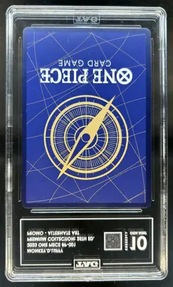 2023 One Piece Monkey D Luffy Premium Card Collection 25th Edition #P-001 TAG 10 - Image 2