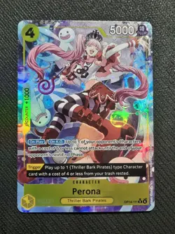 One Piece TCG Alternate Art #OP14-111 Perona - Image 1