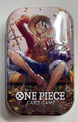 One Piece Tin Pack Set Vol. 2 Monkey.D.Luffy Factory Sealed - Image 1