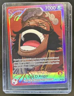 2025 One Piece Carrying On His Will Gol D. Roger Leader #OP13-003 - Image 1