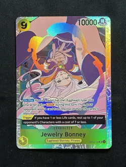 One Piece TCG - Jewelry Bonney OP13-108 SR - Carrying On His Will - English - NM - Image 1