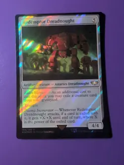 SURGE FOIL Redemptor Dreadnought - Free P+P - Slight Curve - Image 1