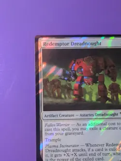 SURGE FOIL Redemptor Dreadnought - Free P+P - Slight Curve - Image 3