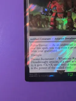 SURGE FOIL Redemptor Dreadnought - Free P+P - Slight Curve - Image 4