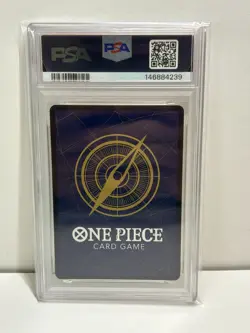 PSA 10 GEM MT ONE PIECE 2025 JPN COME/WE'LL FIGHT YOU ALTERNATE ART#020 Japanese - Image 2