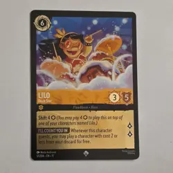 Lilo-Rock Star Foil 17/204 Winterspell Disney Lorcana Cold Foil NM - Image 2