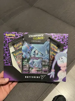 POKEMON TCG Champion's Path Hatterene V Box Booster Packs + Foil Promo Card - Image 5