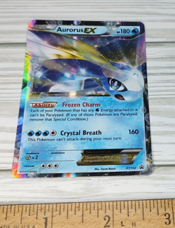 Pokemon Aurorus EX Promo XY102 Water XY Black Star Promo HP Trading Card TCG - Image 2