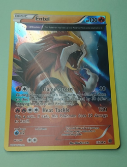 Entei - 15/98 - Pokemon Ancient Origins XY Reverse Holo Trading Card TCG - Image 1