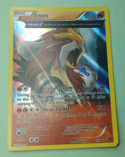 Entei - 15/98 - Pokemon Ancient Origins XY Reverse Holo Trading Card TCG - Image 3