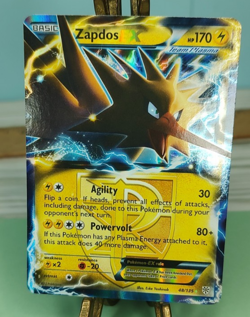 Pokemon Zapdos TCG Team Plasma EX Plasma Storm Holo Ultra Rare Card 48/135 - Image 1