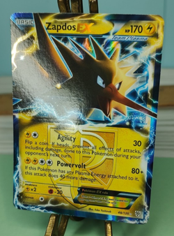Pokemon Zapdos TCG Team Plasma EX Plasma Storm Holo Ultra Rare Card 48/135 - Image 2