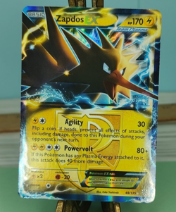 Pokemon Zapdos TCG Team Plasma EX Plasma Storm Holo Ultra Rare Card 48/135 - Image 3