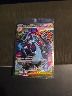 Mega Charizard X EX MEP EN 023 Full Art Pokemon Card Holo Rare HP 360 - Image 1