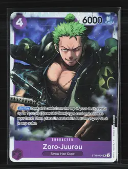 One Piece Card Game ST18 Zoro-Juurou Straw Hat Crew ST18-004 - Image 1