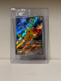 Pikachu -027 Sv: Scarlet & Violet Promo Cards Holo sealed - Image 1