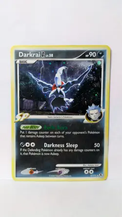 Pokemon TCG Darkrai G 3/111 Holo Rare Rising Rivals Card 2009 - Image 1