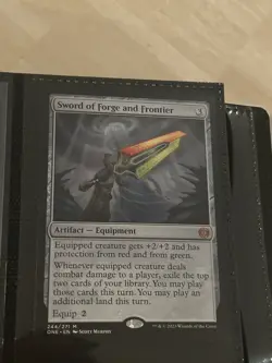 Sword of Forge and Frontier Phyrexia: All Will Be One Regular - Image 1