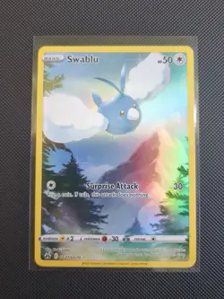 Pokemon Card SWABLU GG27/GG70 Galarian Gallery Holo Full Art Rare CROWN ZENITH - Image 1