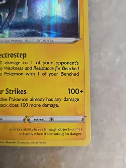 Pokemon Card Luxray Holo Rare SWSH05: Battle Styles 048/163 Pack Fresh - Image 4