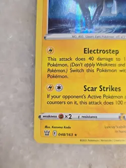 Pokemon Card Luxray Holo Rare SWSH05: Battle Styles 048/163 Pack Fresh - Image 5