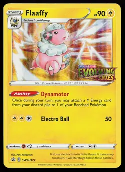 Flaaffy SWSH122 Holo Stamped Evolving Skies Promo Pokemon Card - Image 1