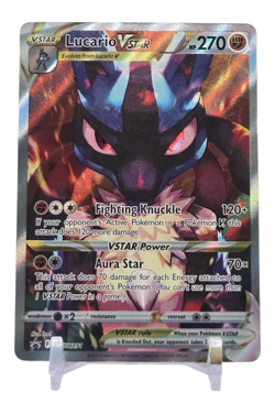 Lucario VSTAR SWSH291 Black Star Promo Ultra Rare Pokemon Card NM - Image 1