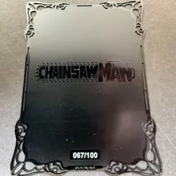 Goddess Story Gold METAL Card - Serial Number #067/100! Makima Chainsaw - Image 5