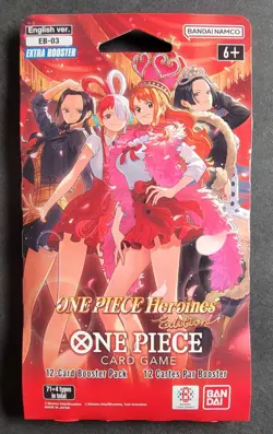ONE PIECE | Heroines Edition | EB-03 | Extra Booster 12-Card Pack | Sealed - Image 1