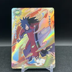 Madara Uchiha NRCC-SSR-020P Noble Ninja Age Naruto Kayou Card - Image 1