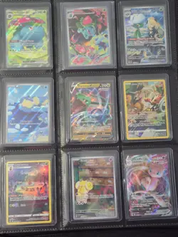 Pokemon Binder Collection Scarlet Violet Cards All Near Mint Excellent Condition - Image 1