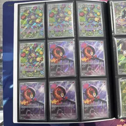 Lot Of 91 Modern Pokemon Cards IRs, FULL ART & More With Binder Near Mint - Image 4