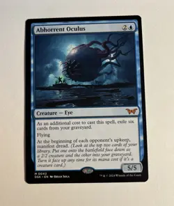 Abhorrent Oculus Duskmourn: House of Horror Magic The Gathering - Image 1