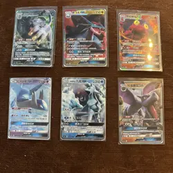 Lot Of 6 Pokemon Gx Cards - Image 1