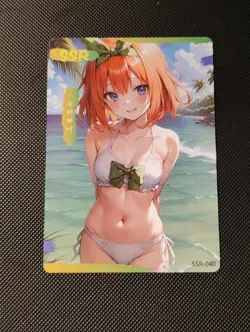 SSR-040 Yotsuba Nakano Quintuplets Goddess Story TCG Anime Card - Image 1
