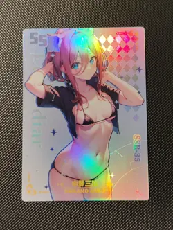 SSR-35 Miku Nakano Quintessential Quintuplets Goddess Story TCG Holo Anime Card - Image 1