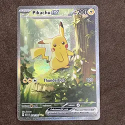Pikachu EX Ascended Heroes Special Illustration Rare Card 276/217 SIR NM+ Clean - Image 1