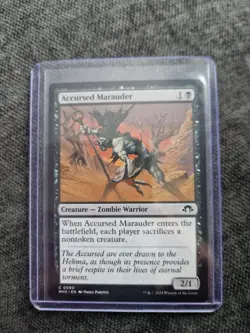 Magic the Gathering MTG - Accursed Marauder - 0080 - Modern Horizons 3 - MH3 - Image 1