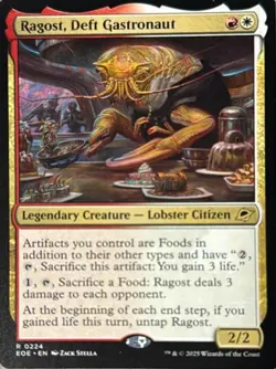Edge of Eternities Ragost, Deft Gastronaut - Image 1