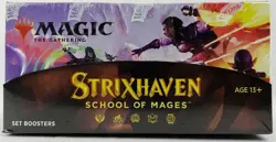 Magic The Gathering Strixhaven: School of Mages Set Booster Box 630509975679 - Image 1