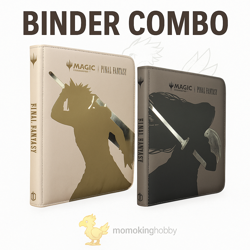 Magic the Gathering Final Fantasy Cloud and Sephiroth Ultra Pro Premium Binders - Image 1
