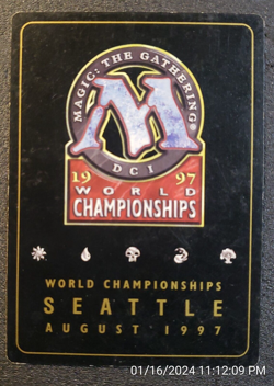 MTG Choking Sands (1997 Jakub Slemr) World Championship (DS3D1C5) - Image 2