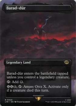 Barad-dur () (Borderless) R Universes Beyond: The Lord of the Rings: Tales of Mi - Image 1